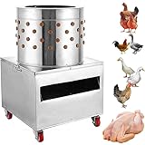 WEIMILOR Machine à plumer Les Poulets 2HP 20 Pouces,