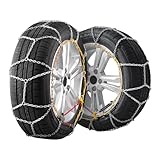 VEVOR Chaînes à Neige en Acier Allié au Manganèse,