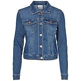 Noisy May Femmes Fitted Denim Veste Vetements D'Exterieur
