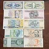 Lot de 10 anciens billets brésiliens AM009695