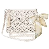 Sac DKDDSSS à Bandoulière de Plage en Paille Fait Main