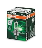 OSRAM ULTRA LIFE H4, Lampe de phare halogène, 64193ULT,
