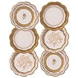Talking Tables Party Porcelain Gold Petites Assiettes