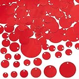 DICOSMETIC 1800 Pièces Paillettes Rondes pour L'Artisanat