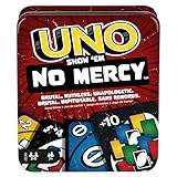 Mattel Games UNO No Mercy Jeu de cartes dans sa boîte