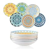 Assiettes Plates Assiette Creuse Porcelaine - Lot de