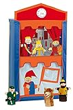 roba Théâtre de Guignol pour Enfant + 6 Marionnettes
