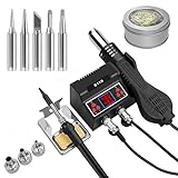 JAOGAUS Station de Soudage à Air Chaud 2 en 1, Kit