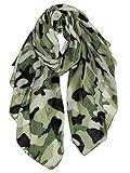 DAMILY Echarpes - Foulard Légère de Voyage Camouflage