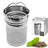 amapodo Filtre à thé pour thé en vrac - Tamis à thé,