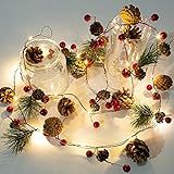 Guirlande de Noël Artificielle avec lumières – Fonctionnement