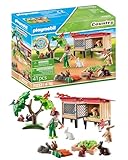 Playmobil 71252 Enfant avec enclos et Lapins - Country