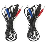 2 Câbles renforcés pour électrostimulateurs de la marque