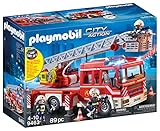 PLAYMOBIL 9463 Camion de pompiers avec échelle pivotante-