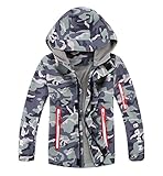 YoungSoul Blouson Imperméable Doublé Polaire Garçon