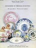 PORCELAINES ET FAIENCES ANCIENNES, ART POPULAIRE, TERRES