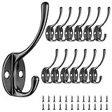 Ceisazira 12 pièces Crochet Mural, Crochet Porte Manteau