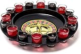 Relaxdays 10010182 Jeu de roulette à boire Roulette