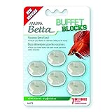 Marina Set de 6 Blocs Vacances Alimentaires pour Betta