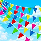 Guirlande de fanions de 100 m, 200 pièces, décoration