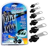Chilits 1Pack Fix Zipper Remplacement Fixer Fermeture