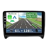 YUNTX [6GB+128GB] Android 15 2 Din Autoradio pour Au.di