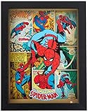 Marvel Spider-Man (Retro) 30 x 40 cm Objet Souvenir