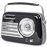 MADISON - FREESOUND-VR40B - Radio vintage de 30W sur