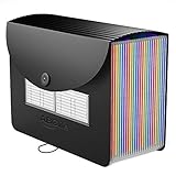 ABClife Trieur A4 24 Poches avec un Couvercle,Trieur