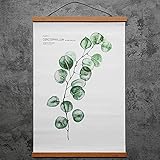 Cadre Photo Magnétique, Aimanté Affiche Rail Bois -