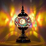 Lampe marocaine turque faite à la main mosaïque en
