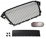 Calandre Grille Noir Nid D'abeilles Sans Sigle compatible