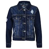A2Z 4 Kids Enfants Garçons Denim Vestes Designer Déchiré
