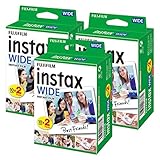 Instax Wide Lot de 3 paquets de 20 pellicules 60 poses