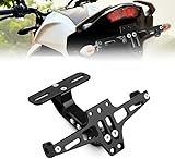 WYBFC Moto Support de Plaque d'Immatriculation pour