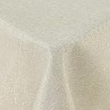 Spotjoy Nappe à paillettes - Aspect lin - Lavable -