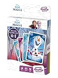 Shuffle Disney La Reine des Neiges 2 cartes 4 jeux