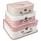 Atmosphera - Set de 3 valisettes Enfant Douceur