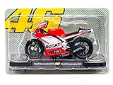 OPO 10 - Moto 1/18 de The Doctor Valentino Rossi #46,