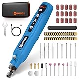 HARDELL Outil Rotatif Multifonction Sans Fil, 5-Vitesses