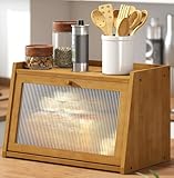 kiplant Boîte à pain pour comptoir de cuisine, grande