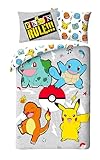 Parure de lit Pokémon 2 pièces - 135 x 200 cm + taie