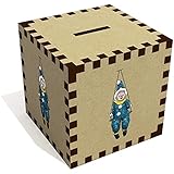 Azeeda 'Jouet de Clown' Tirelire en Bois (MB00095720)