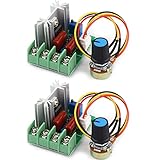 Gebildet 2pcs AC 110V-220V/25A 2000W SCR Pré-câblé