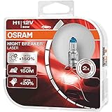 OSRAM NIGHT BREAKER LASER H1, +150% de lumière en plus,