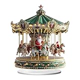Mr Christmas Carrousel - Acrylique 2D DÉCOR Home avec