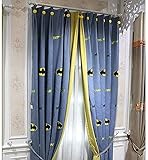 LuVYimO Rideaux Rideaux Occultants Avec Fenêtre Occultante
