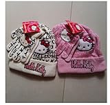 Tomicy Hello Kitty Bonnet et Gants Ensemble Bonnet