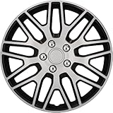 cartrend Lot de 4 enjoliveurs 16" pour Toutes Les Jantes