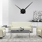 URAQT Pendule Murale 3D DIY, Horloge Murale 3D, Aiguilles